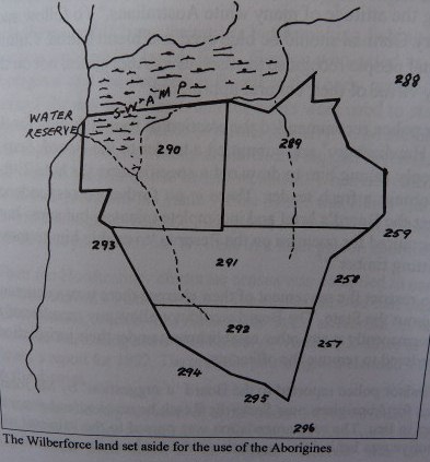 Wilberforce land set aside for Aboriginal people